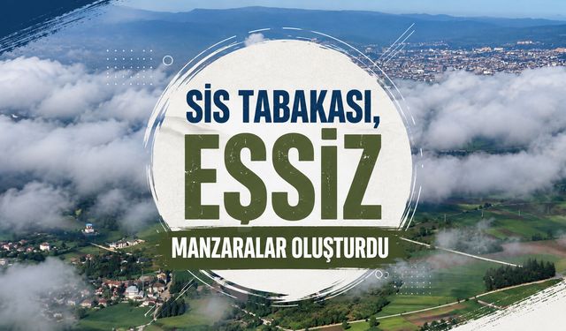 Sis tabakası, eşsiz manzaralar oluşturdu