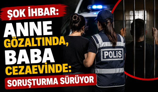 Şok ihbar! Anne Gözaltında, Baba Cezaevinde: Soruşturma Sürüyor