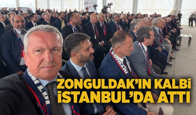 Zonguldak’ın kalbi İstanbul’da attı