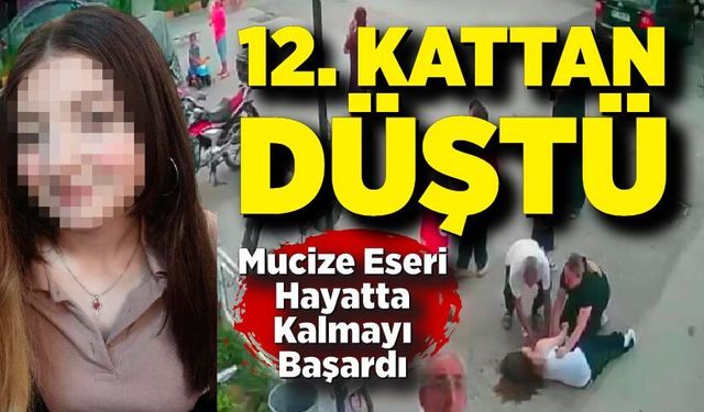 12. Kattan Düştü, Mucize Eseri Hayatta Kalmayı Başardı
