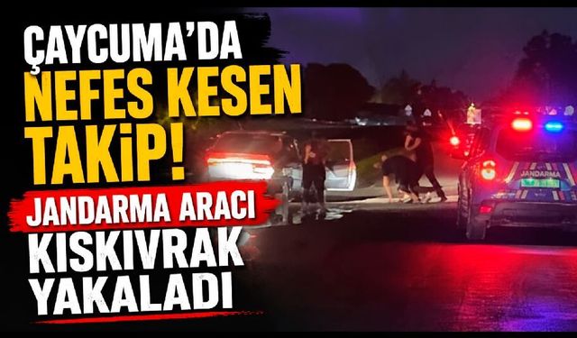 Çaycuma'da gergin anlar! "Dur" ihtarı sonrası gerginlik!