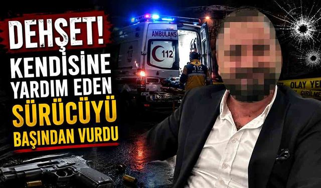 İnsanlık Öldüren İhanet: Kendisine Yardım Eden Sürücüyü Vurdu