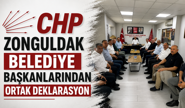 CHP’li belediye başkanlarından ortak deklarasyon
