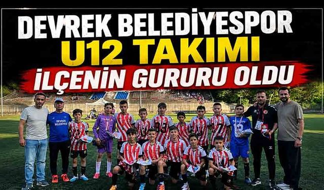 Devrek Belediyespor U12 Takımı ilçenin gururu oldu