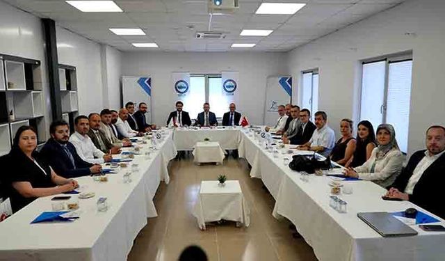 Karabük Teknokent'te  bölgesel iş birlikleri, ortak projeler göürüşüldü