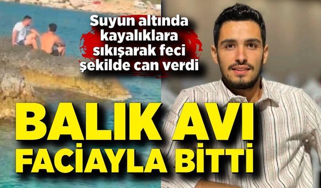Zıpkınla Daldığı Denizde Faciaya Kurban Gitti