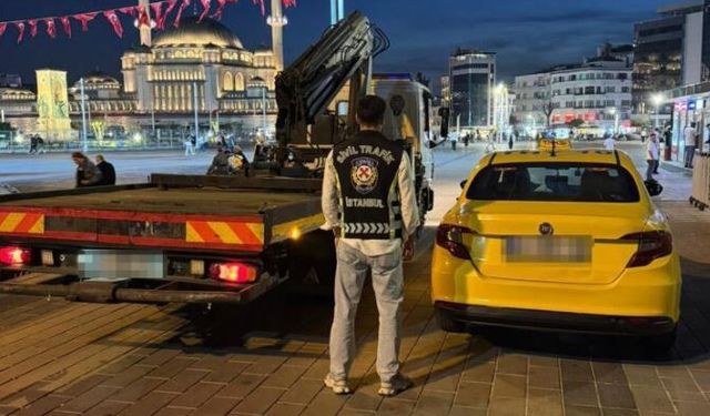 Taksimetre açmayan şoföre 141 bin lira para cezası