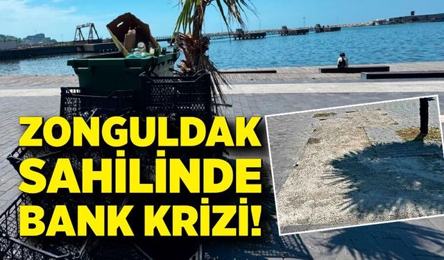 Zonguldak Sahilinde "Bank" sorunu