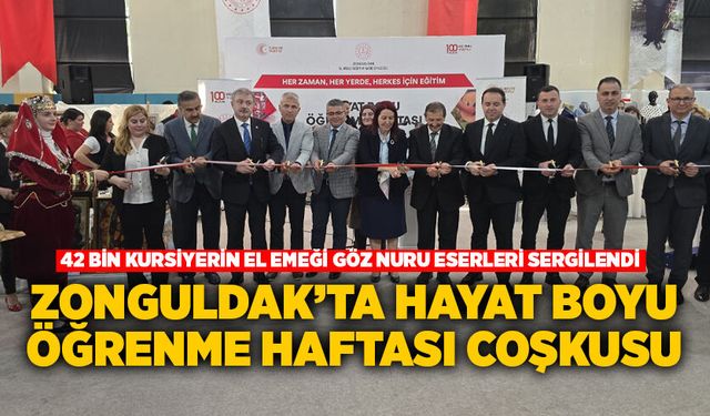 Zonguldak’ta Hayat Boyu Öğrenme Haftası Coşkusu
