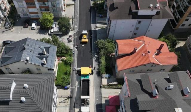 Bolu Belediyesi 2 sokakta üstyapı çalışmalarını tamamladı: Yollar trafiğe açıldı
