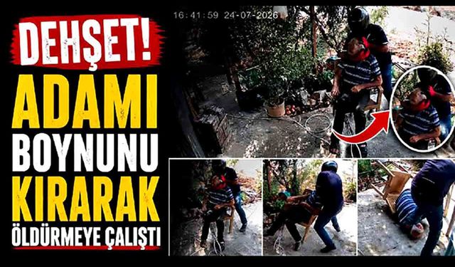 Yaşlı adamın boynunu kırmaya çalıştı; Adamın beyin ölümü gerçekleşti