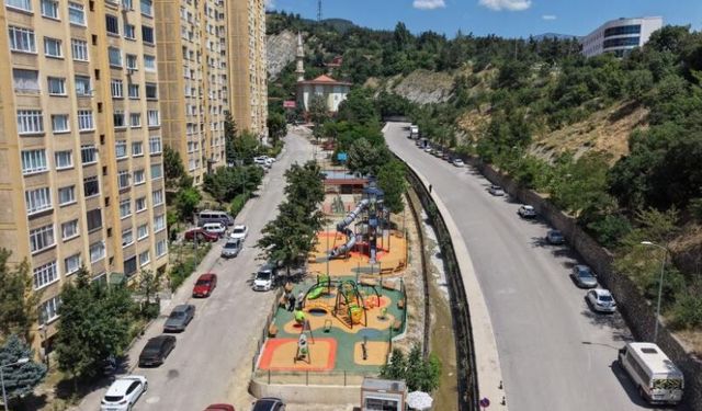 Karabük'te Cevizkent TOKİ Tema Parkı'nda sona gelindi