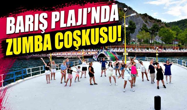 Barış Plajı’nda Zumba Coşkusu!