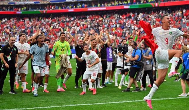 Dünya Kupası'nda ilk çeyrek finalist Fas