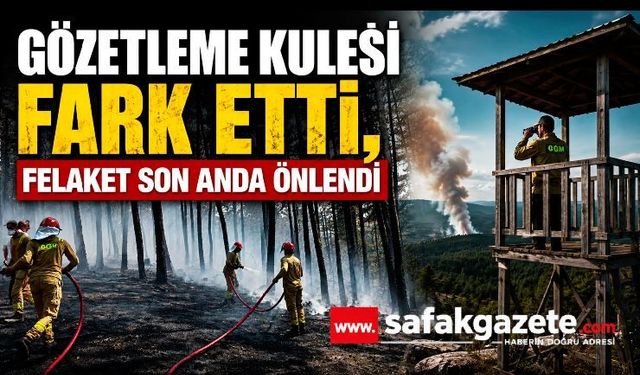 Alevler Ormanı Sardı! Helikopter Destekli Müdahale Sonuç Verdi
