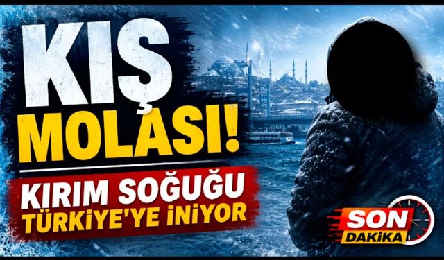 Temmuz'a Kış Molası! Kırım Soğuğu Türkiye'ye İniyor