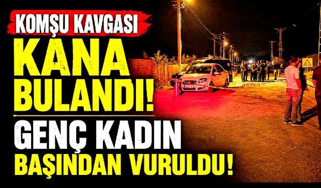 Çocuklarının gözü önünde başından vuruldu!