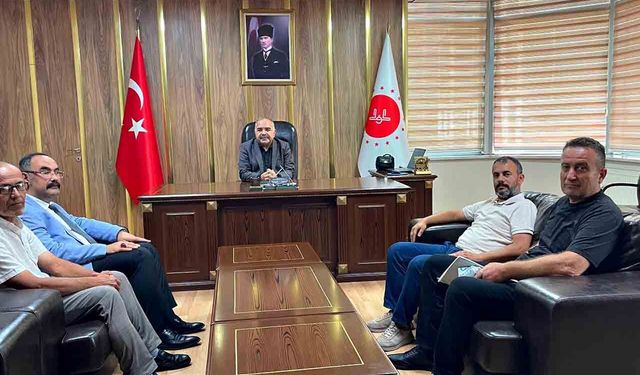 MHP İl Başkanı Korkmaz’dan İl Müftüsü Demir’e ziyaret