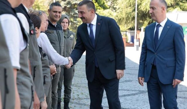 Vali Hacıbektaşoğlu'ndan Orman Bölge Müdürlüğü'ne Ziyaret