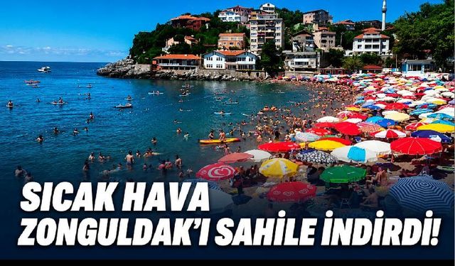 Kapuz Plajı'nda Hafta Sonu Yoğunluğu! Şezlong Bulmak Bile Zorlaştı
