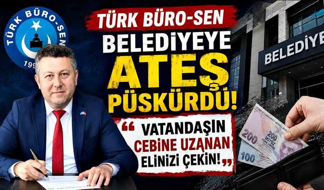 Zonguldak Belediyesinin Peş Peşe Zamları Bardağı Taşırdı! Türk Büro-Sen Sessiz Kalmadı