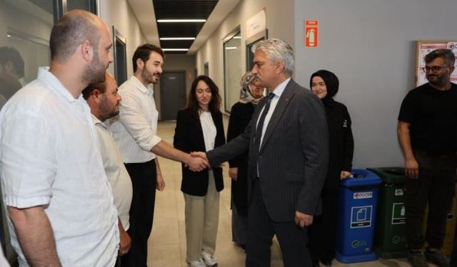 Vali Makas, Gümüşova OSB'den bilgiler aldı