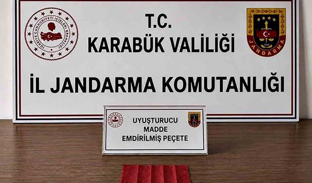 Karabük'te uyuşturucu ve kaçak tütün operasyonu