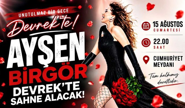 Ayşen Birgör Devrek’te sahne alacak