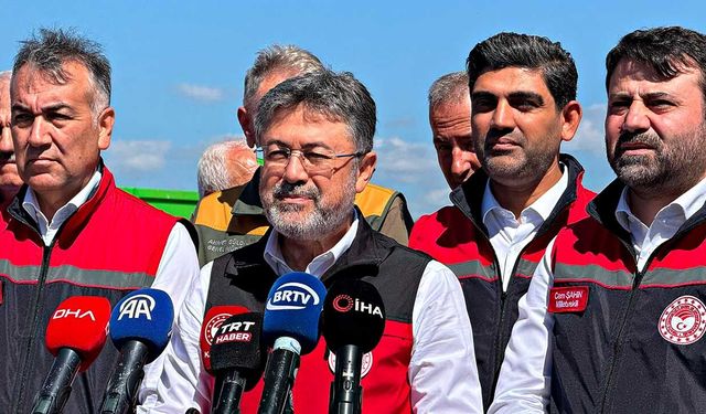 Bakan Yumaklı: "140 milyon tonluk üretimle sezonu kapatacağız"