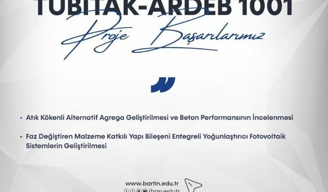 BARÜ’nün 2 projesine destek