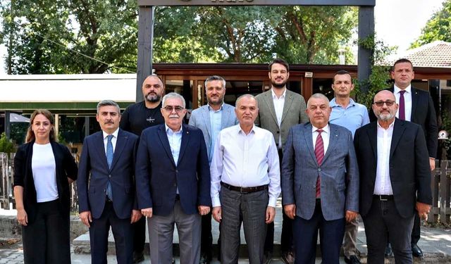 Başkan Özlü, DOSKİM için bir araya geldi