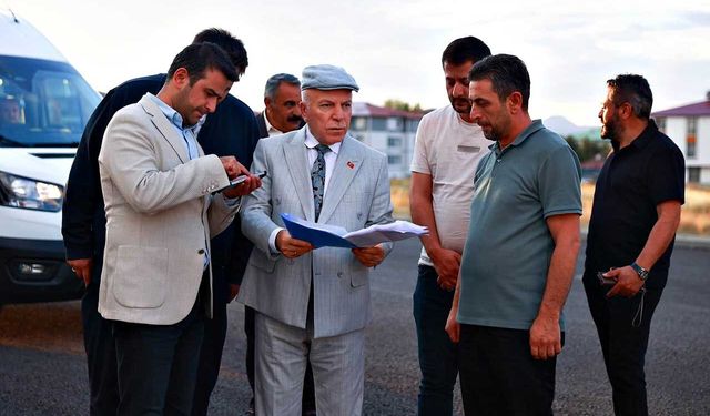 Başkan Sekmen'den Yıldızkent ve Dadaşkent'e saha çıkarması