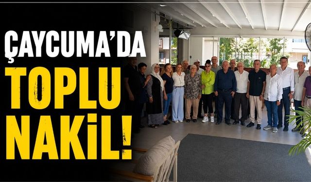 Çaycuma’da toplu nakil!