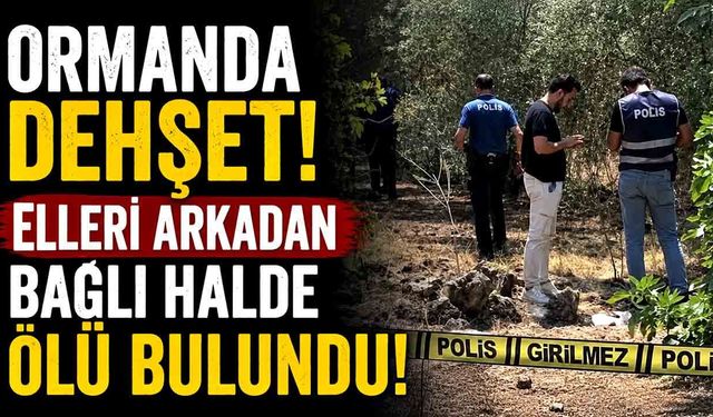 Ağaçlık Alanda Korkunç Manzara! 25 Yaşındaki Genç Ölü Bulundu