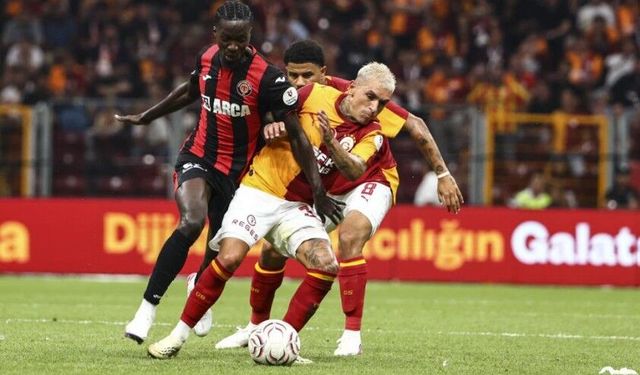 Trendyol Süper Lig: Galatasaray: 2 - Çorum FK: 2