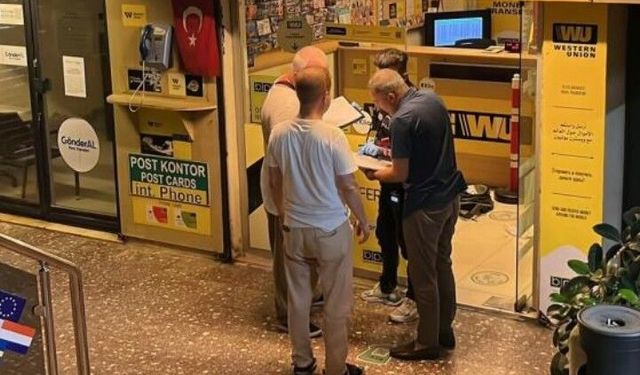 Döviz bürosuna silahlı ve maskeli soygun girişimi
