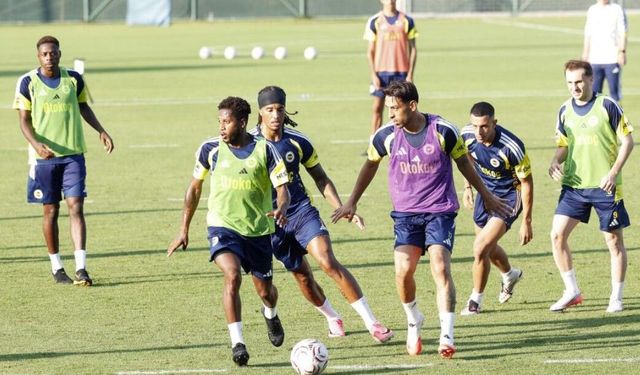 Fenerbahçe, Sturm Graz maçı hazırlıklarını sürdürdü