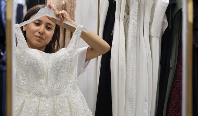 Düğünlerde tercih 'kiralık gelinlik'