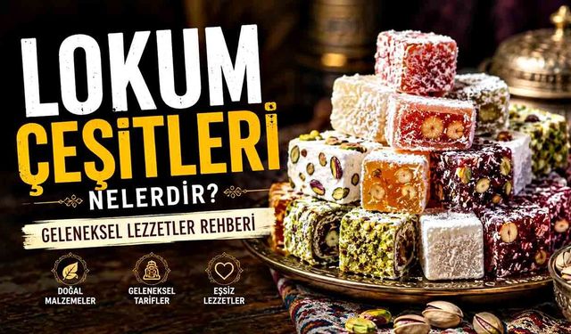 Lokum Çeşitleri Nelerdir? Geleneksel Lezzetler Rehberi
