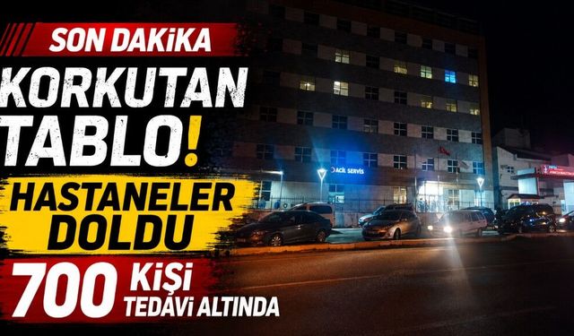 Bir ilçeyi sarsan salgın şüphesi: 700’den fazla kişi hastaneye başvurdu