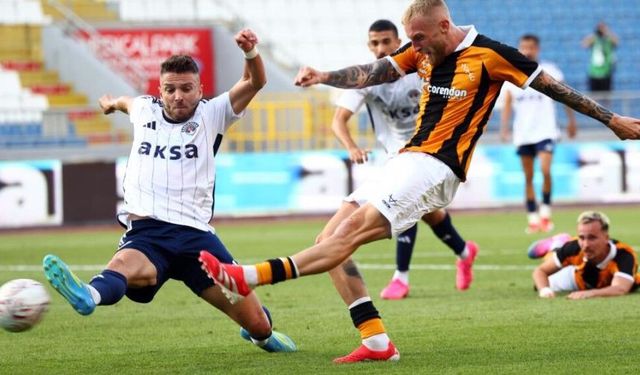 Kasımpaşa ile Hull City hazırlık maçında 1-1 berabere kaldı