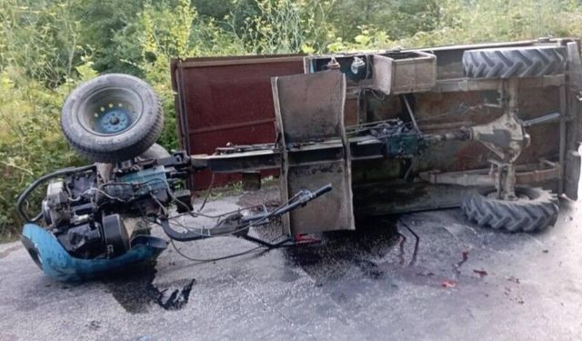 Kastamonu'da 'pat-pat' kazası: 1 yaralı