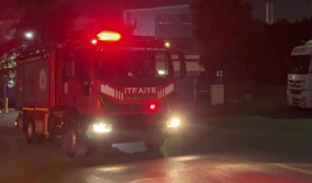 Kozmetik fabrikasında kimyasal madde alarmı