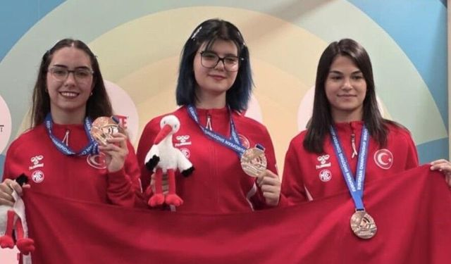 Milli sporculardan U23 Avrupa Şampiyonası’nda bronz madalya