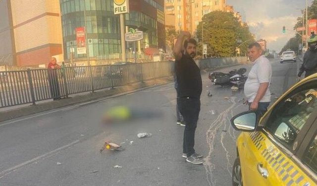 Motosikletler çarpıştı: 1 ölü, 1 yaralı