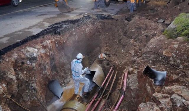 MUSKİ’den Bodrum su isale hattındaki patlama hakkında açıklama