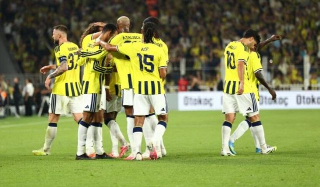 Fenerbahçe tur için avantajı yakaladı