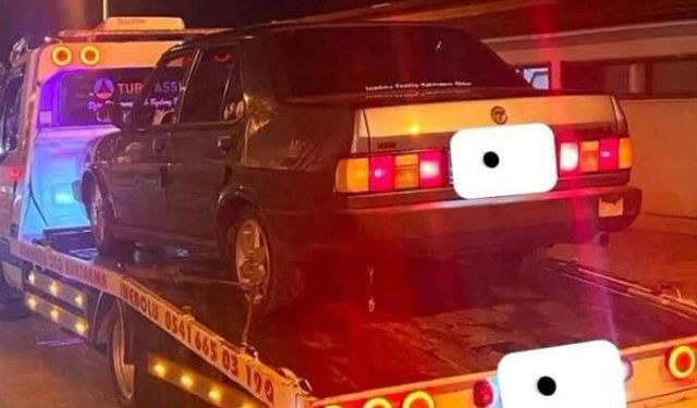 Kastamonu'da ses kirliliğine sebep olan 5 araç trafikten men edildi
