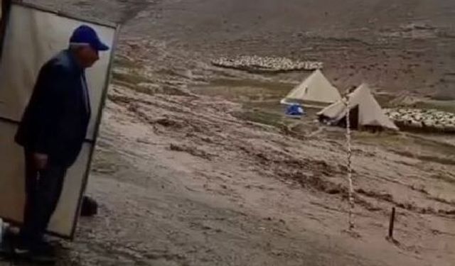 Selin vurduğu yaylalarda üreticiler zor anlar yaşadı