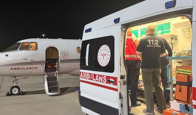 Tarama programı hayat kurtardı: Bebek ambulans uçakla gönderildi